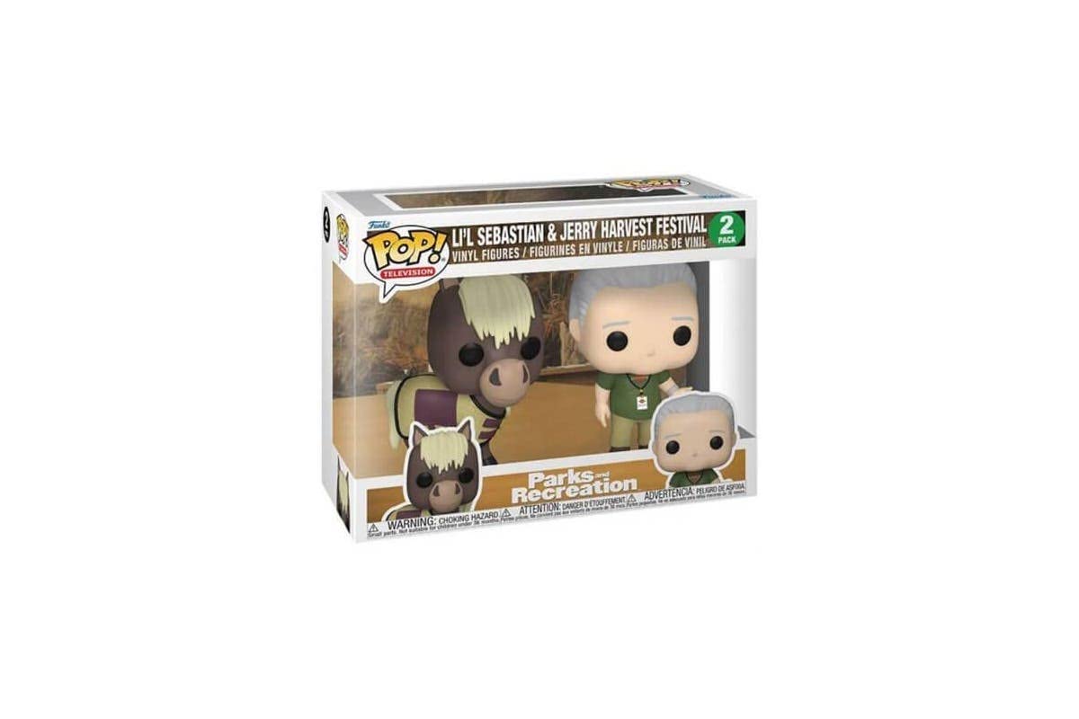 Funko Pop Lil Sebastian & Jerry Harvest Festival 2-Pack (Parks & Recreation)